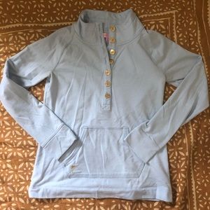 Lilly Pulitzer Baby Blue Captain Popover